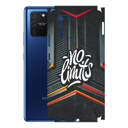 Samsung A/S Series Phone Skins (All Models) - No Limits - 3D Embossed Finish (L-286) Samsung Galaxy S10 Lite