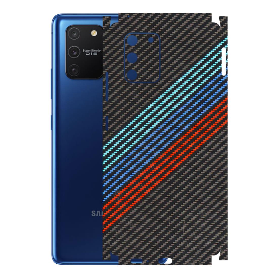 Samsung A/S Series Phone Skins (All Models) - Carbon BM - 3D Embossed Finish (L-302) Samsung Galaxy S10 Lite
