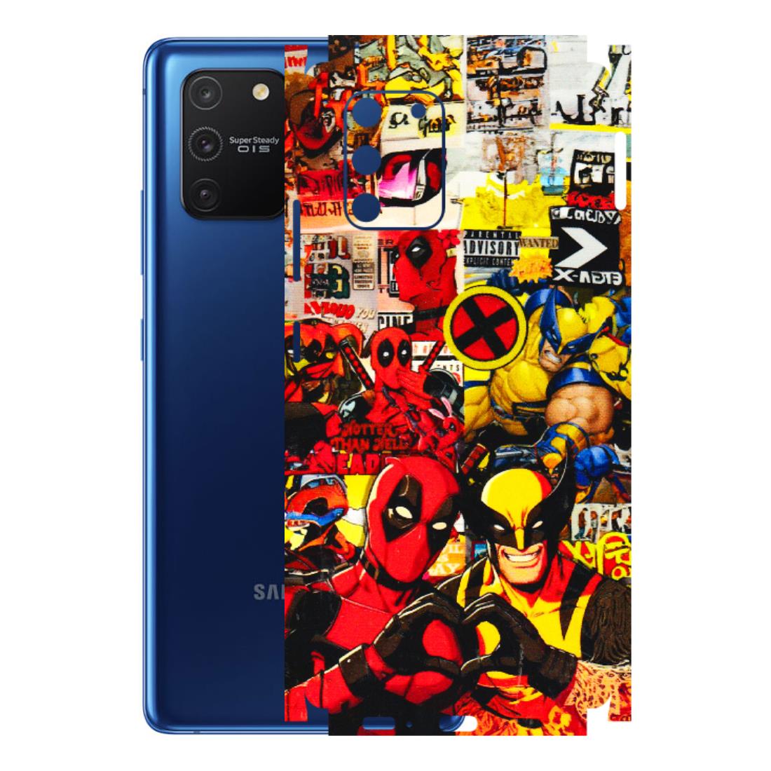 Samsung A/S Series Phone Skins (All Models) - Spidy Wolverine - 3D Embossed Finish (L-310) Samsung Galaxy S10 Lite