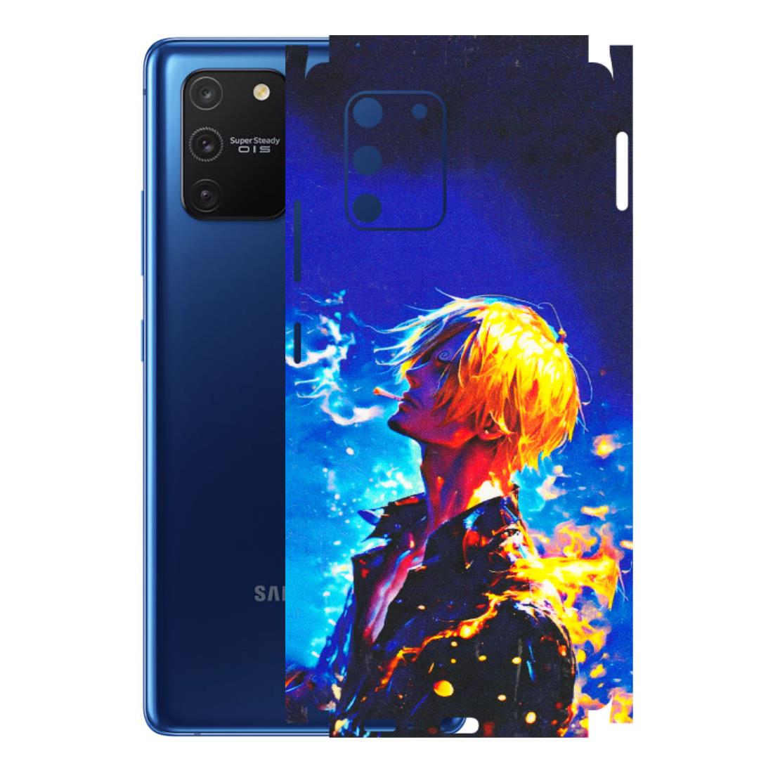 Samsung A/S Series Phone Skins (All Models) - Sanji Vinsmoke One Piece - 3D Embossed Finish (L-319) Samsung Galaxy S10 Lite