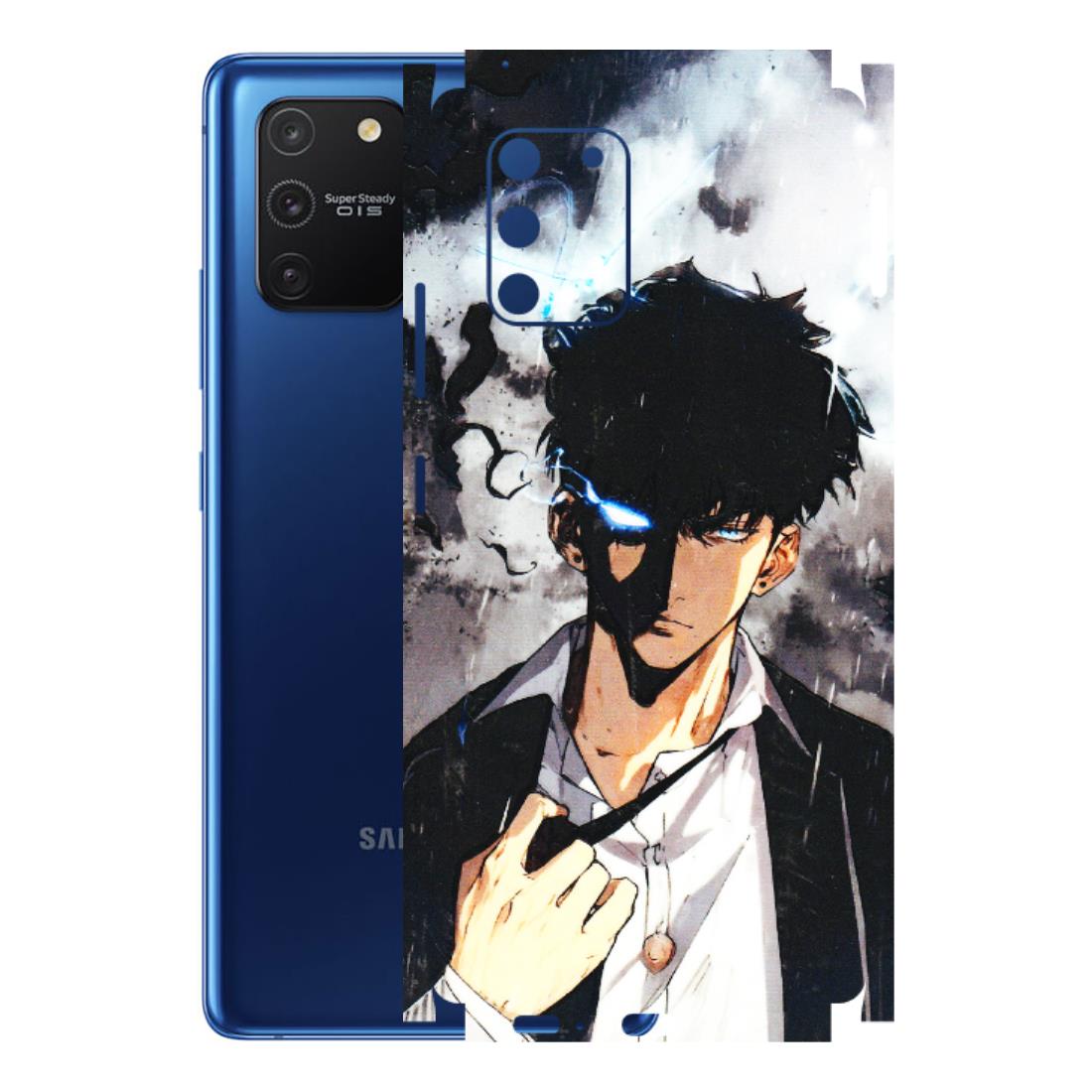Samsung A/S Series Phone Skins (All Models) - Sung Jinwoo Manhwa Anime - 3D Embossed Finish (L-328) Samsung Galaxy S10 Lite