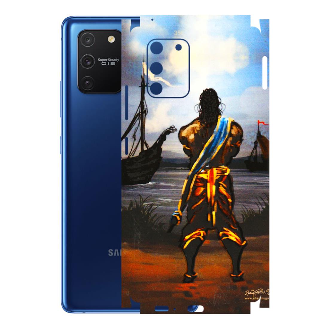 Samsung A/S Series Phone Skins (All Models) - Heavenly God Figure - 3D Embossed Finish (L-34) Samsung Galaxy S10 Lite