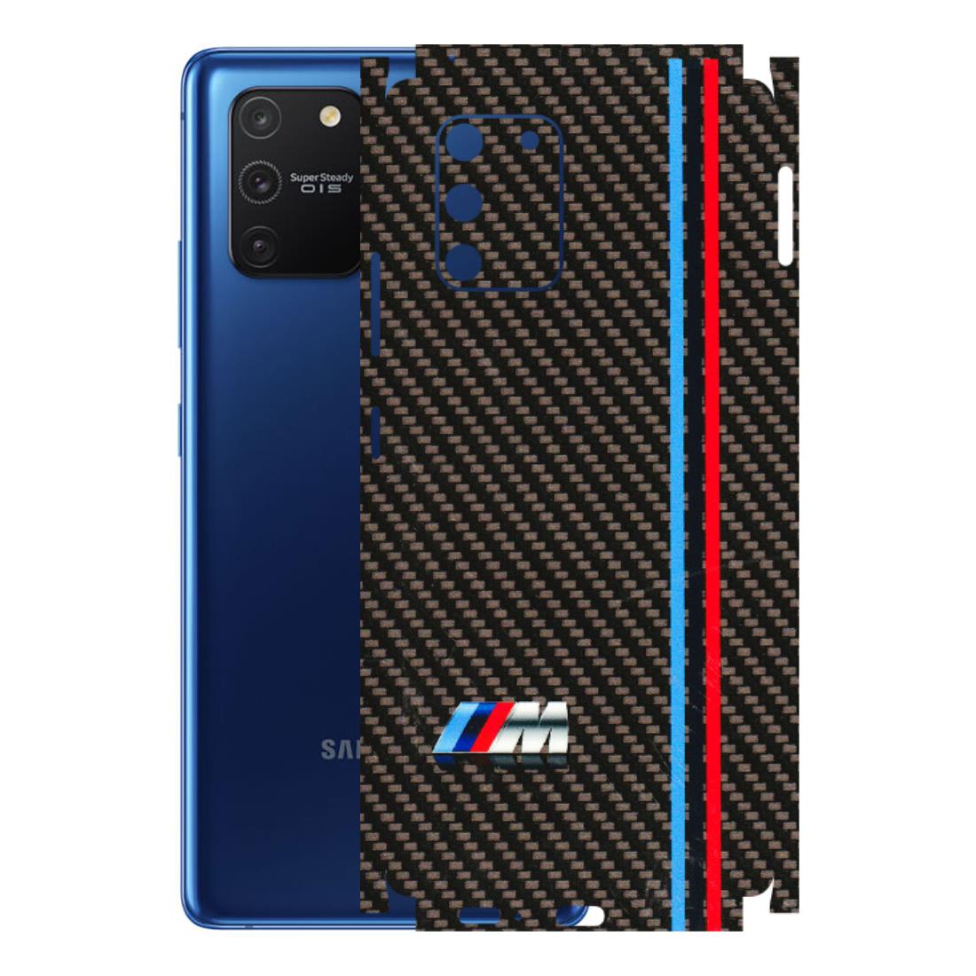 Samsung A/S Series Phone Skins (All Models) - BM Carbon Fiber Feels - 3D Embossed Finish (L-38) Samsung Galaxy S10 Lite