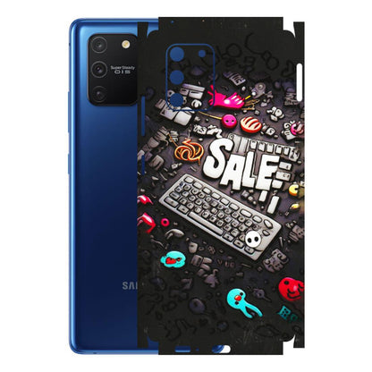 Samsung A/S Series Phone Skins (All Models) - Gadgets Sale - 3D Embossed Finish (L-50) Samsung Galaxy S10 Lite