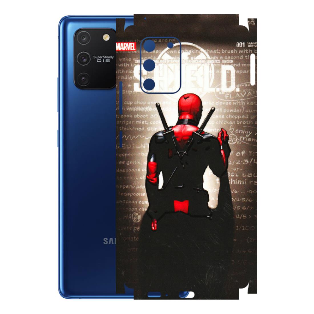 Samsung A/S Series Phone Skins (All Models) - Deadpool - 3D Embossed Finish (L-56) Samsung Galaxy S10 Lite
