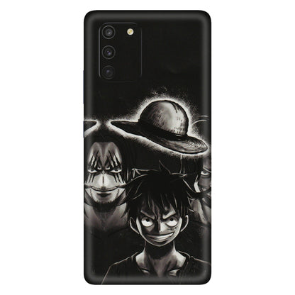 Samsung A/S Series Phone Skins (All Models) - Black Luffy Hat - 3D Embossed Finish (L-57) Samsung Galaxy S10 Lite