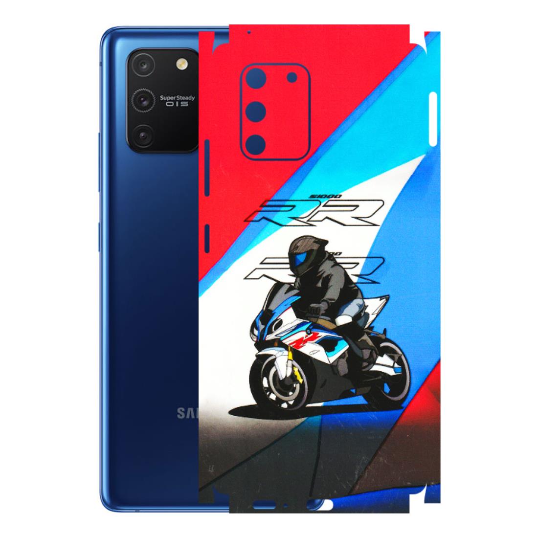 Samsung A/S Series Phone Skins (All Models) - Bikers Love - 3D Embossed Finish (L-58) Samsung Galaxy S10 Lite