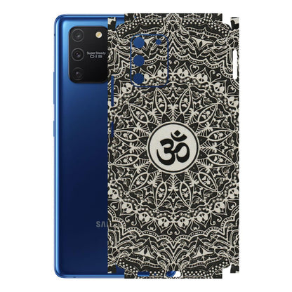 Samsung A/S Series Phone Skins (All Models) - Aum Elegant Mandala - 3D Embossed Finish (L-62) Samsung Galaxy S10 Lite