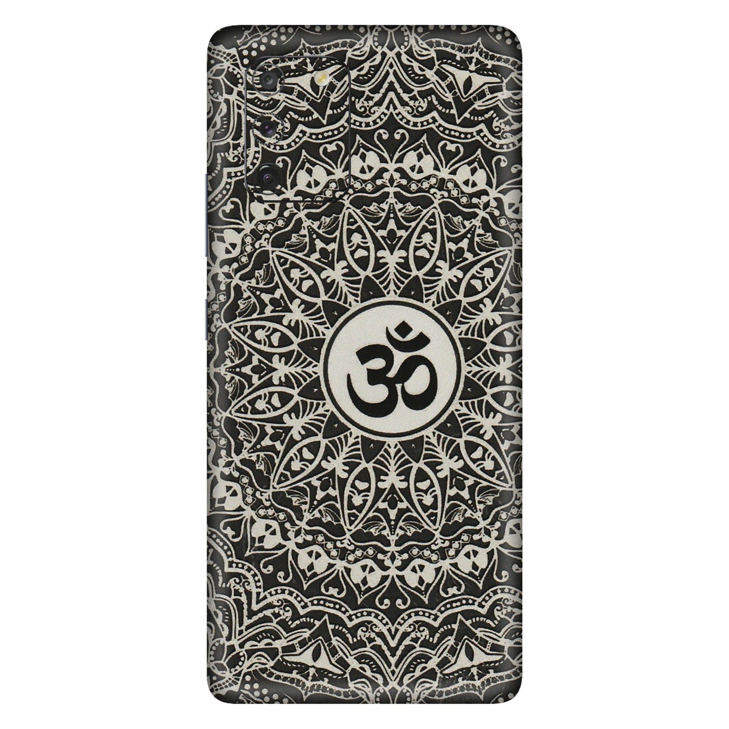 Samsung A/S Series Phone Skins (All Models) - Aum Elegant Mandala - 3D Embossed Finish (L-62) Samsung Galaxy S10 Lite