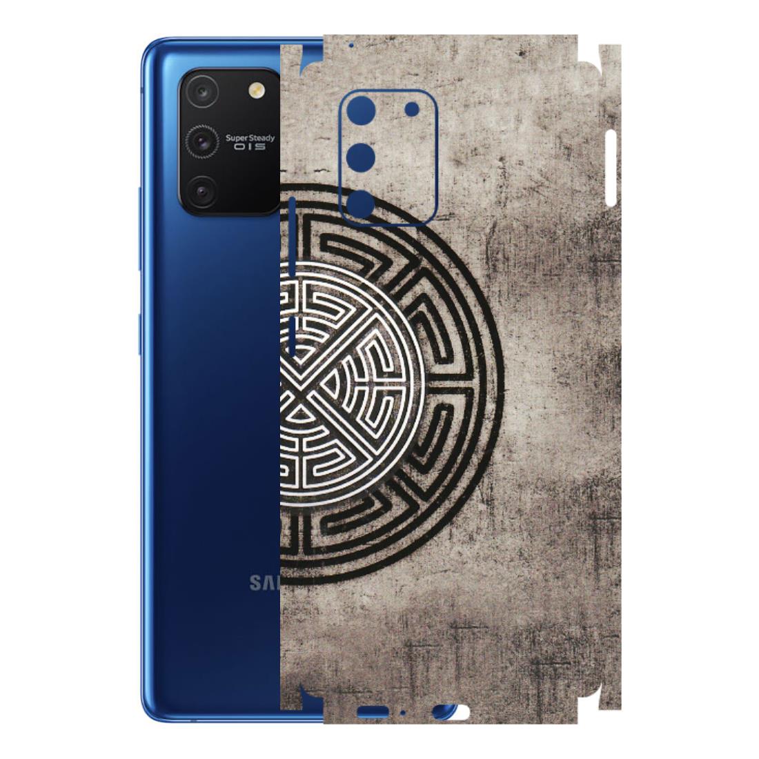 Samsung A/S Series Phone Skins (All Models) - Mysterious Circular Design - 3D Embossed Finish (L-63) Samsung Galaxy S10 Lite