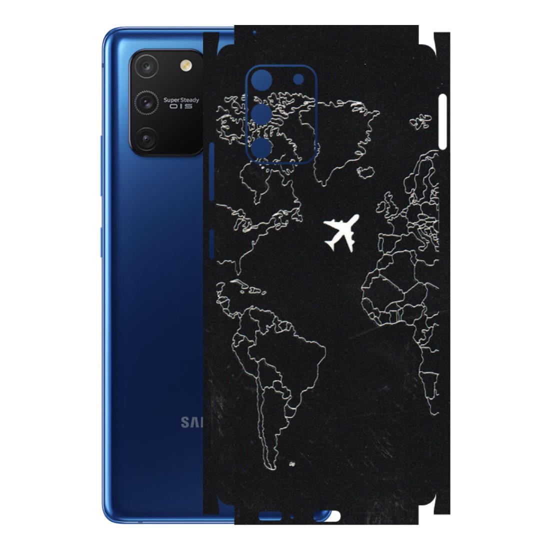Samsung A/S Series Phone Skins (All Models) - Never Ending Travel - 3D Embossed Finish (L-79) Samsung Galaxy S10 Lite