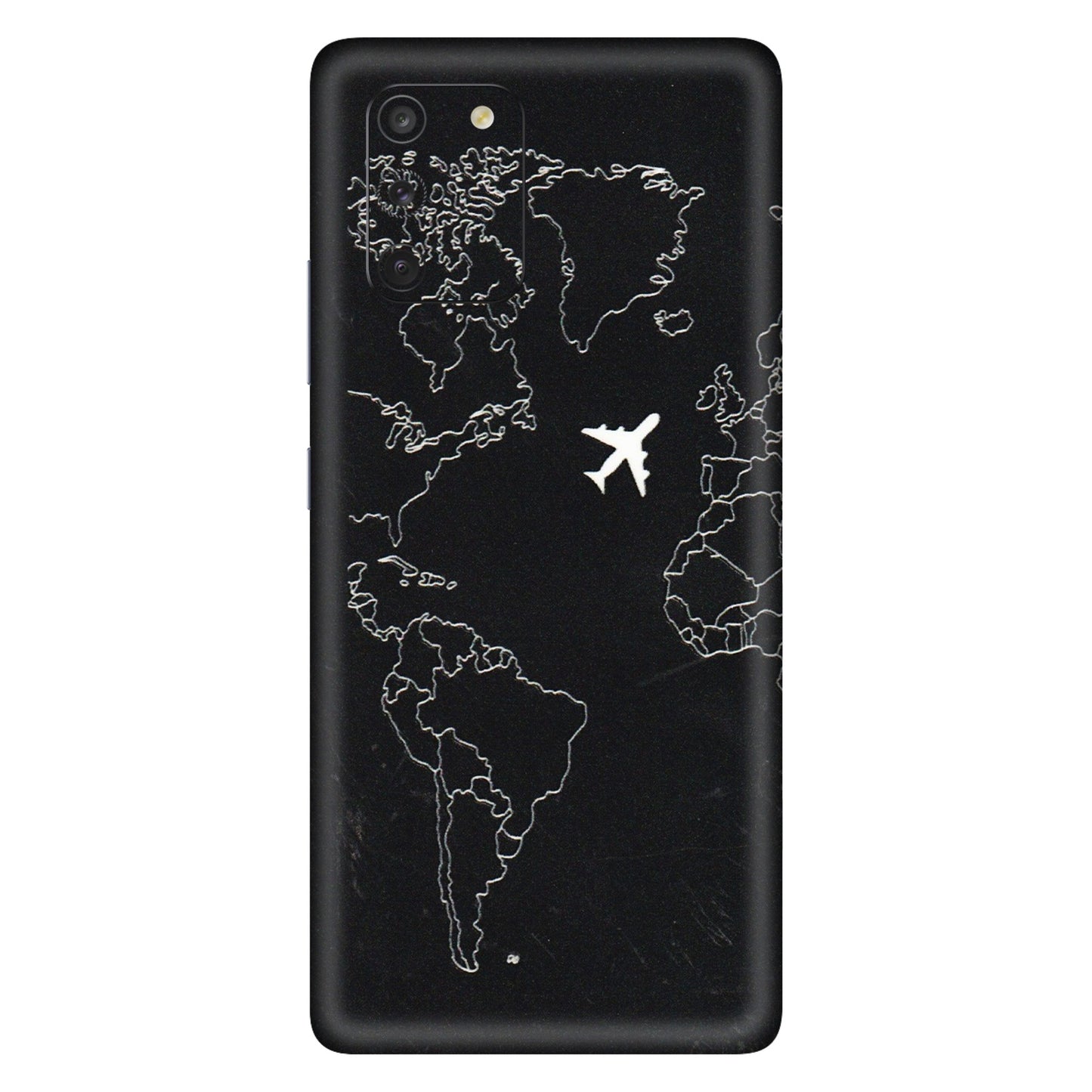 Samsung A/S Series Phone Skins (All Models) - Never Ending Travel - 3D Embossed Finish (L-79) Samsung Galaxy S10 Lite