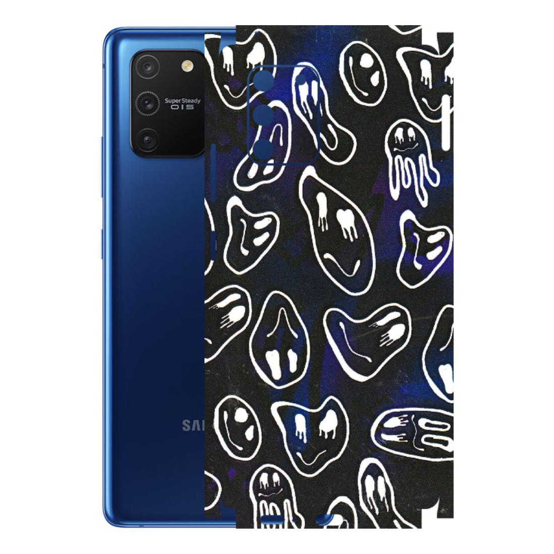 Samsung A/S Series Phone Skins (All Models) - Distorted Smileys - 3D Embossed Finish (L-92) Samsung Galaxy S10 Lite