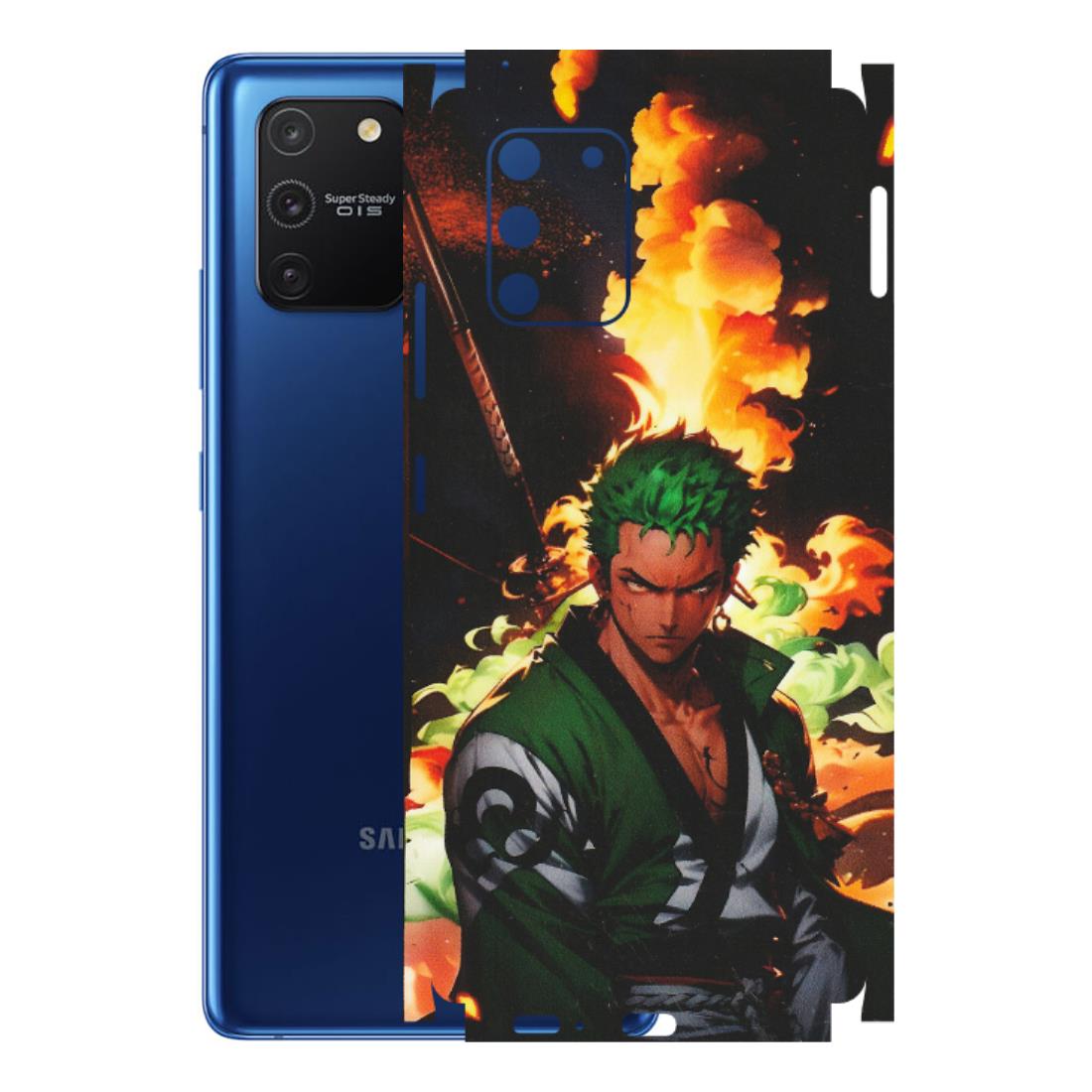 Samsung A/S Series Phone Skins (All Models) - Roronoa Zoro - Matte Finish (M-102) Samsung Galaxy S10 Lite