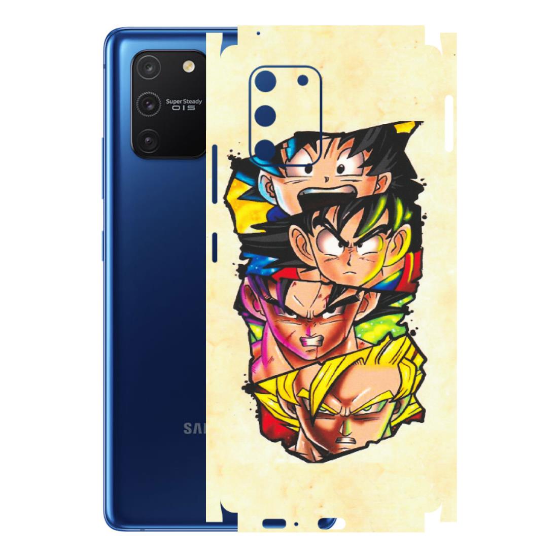 Samsung A/S Series Phone Skins (All Models) - Angry Multi Anime - Matte Finish (M-113) Samsung Galaxy S10 Lite