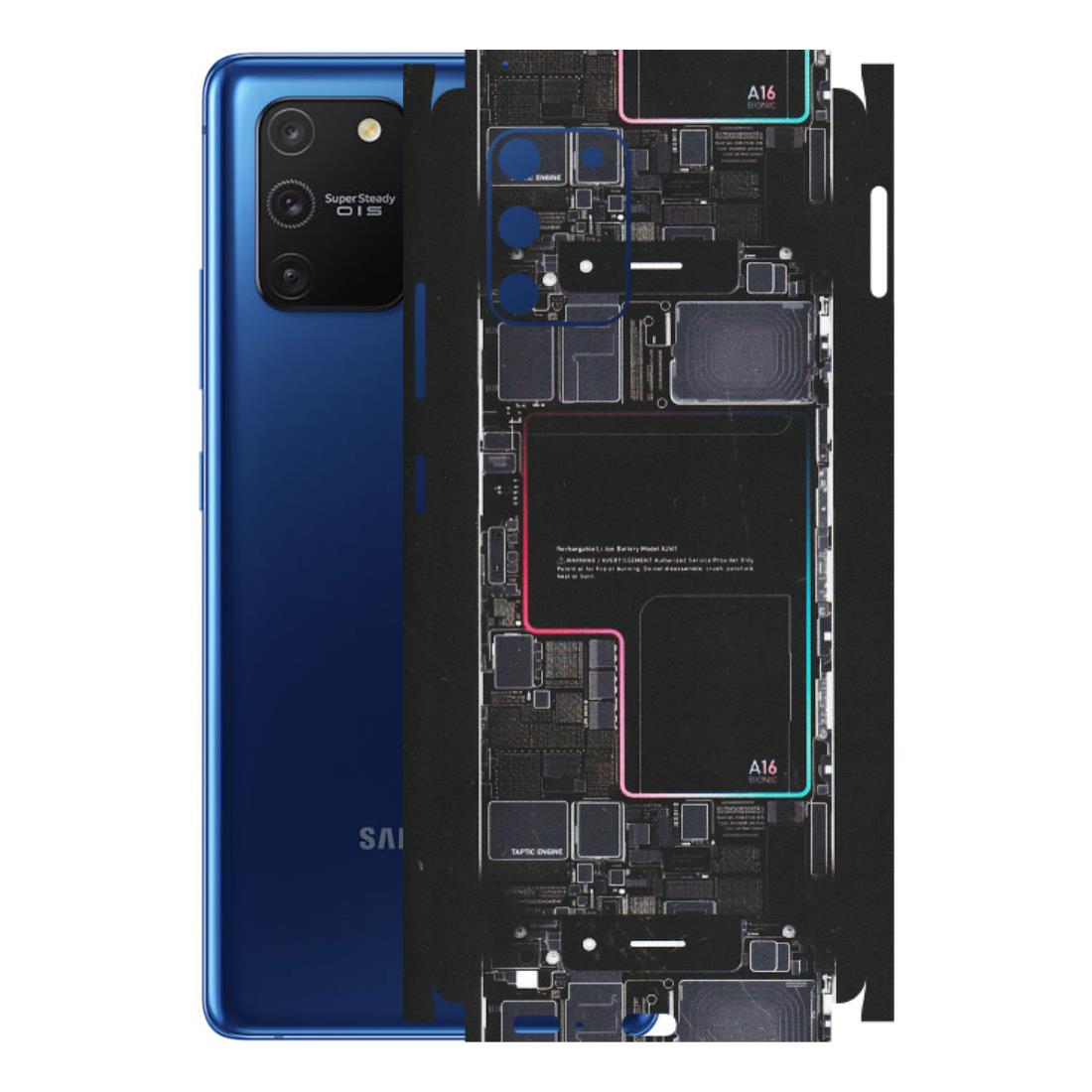 Samsung A/S Series Phone Skins (All Models) - Motherboard Circuit Layout - Matte Finish (M-117) Samsung Galaxy S10 Lite
