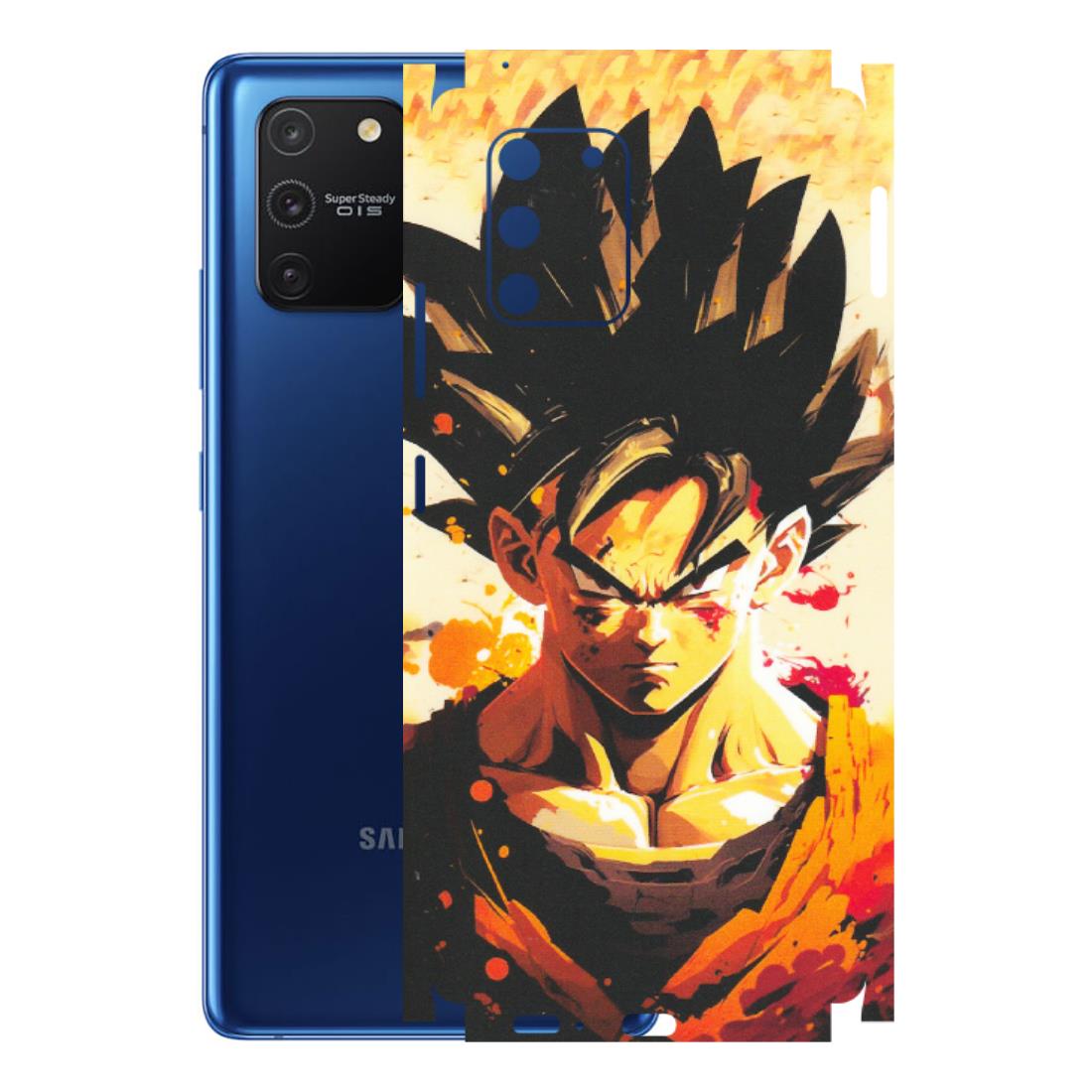 Samsung A/S Series Phone Skins (All Models) - Angry Goku - Matte Finish (M-12) Samsung Galaxy S10 Lite