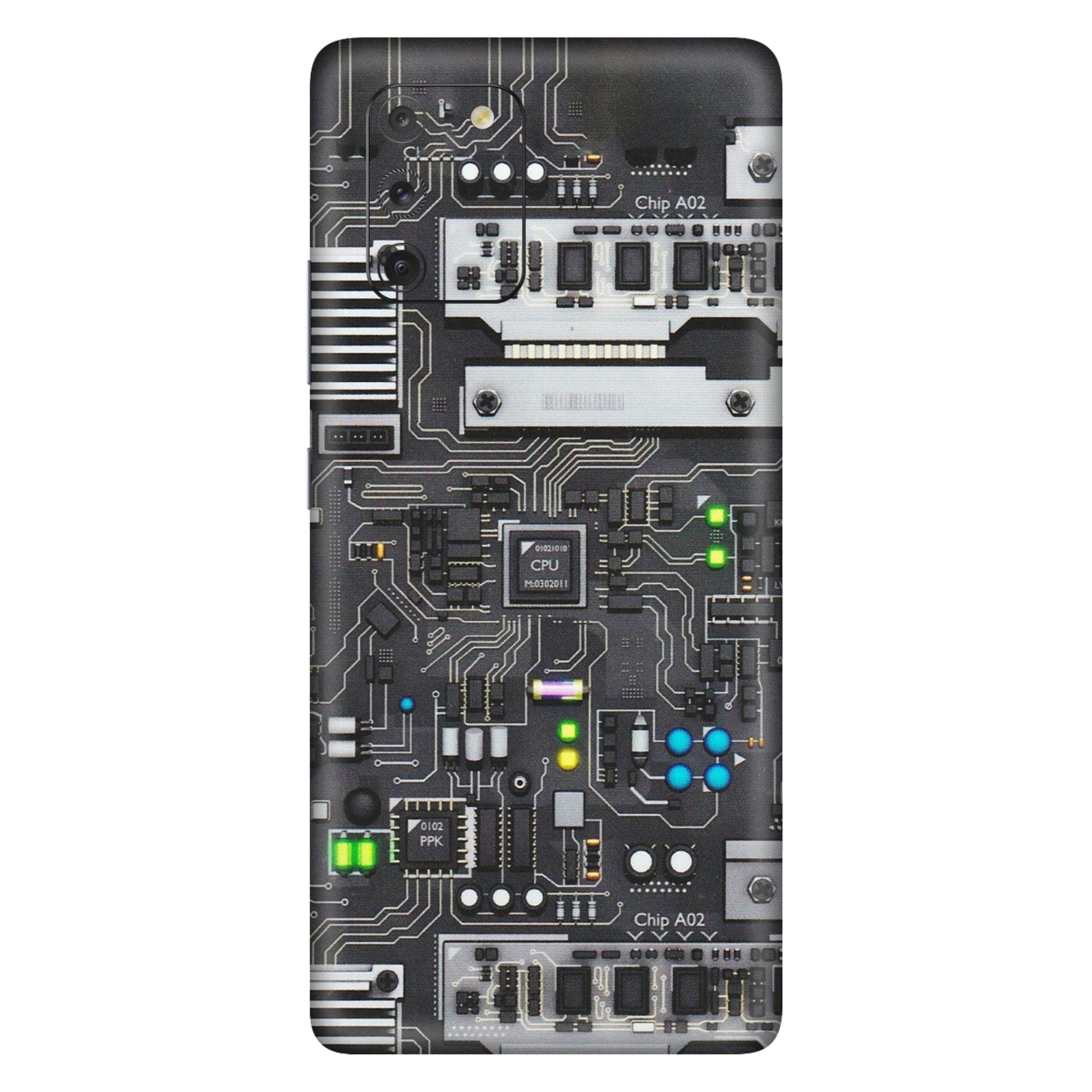 Samsung A/S Series Phone Skins (All Models) - Motherboard Internals - Matte Finish (M-135) Samsung Galaxy S10 Lite