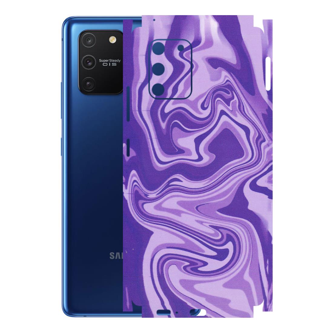 Samsung A/S Series Phone Skins (All Models) - Hazy Purple Nights - Matte Finish (M-14) Samsung Galaxy S10 Lite