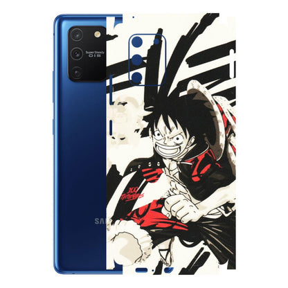 Samsung A/S Series Phone Skins (All Models) - Monkey D.Luffy Manga Anime - Matte Finish (M-145) Samsung Galaxy S10 Lite