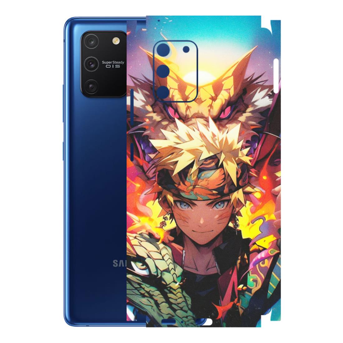 Samsung A/S Series Phone Skins (All Models) - Angry Naruto Anime - Matte Finish (M-148) Samsung Galaxy S10 Lite
