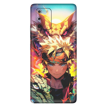 Samsung A/S Series Phone Skins (All Models) - Angry Naruto Anime - Matte Finish (M-148) Samsung Galaxy S10 Lite