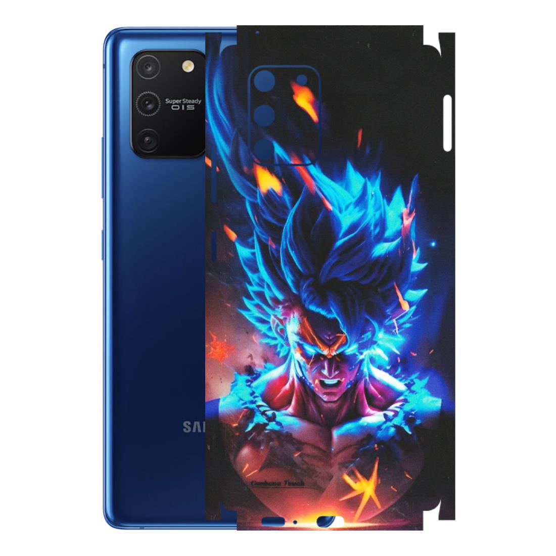 Samsung A/S Series Phone Skins (All Models) - Angry Goku Dragon Ball Anime - Matte Finish (M-150) Samsung Galaxy S10 Lite