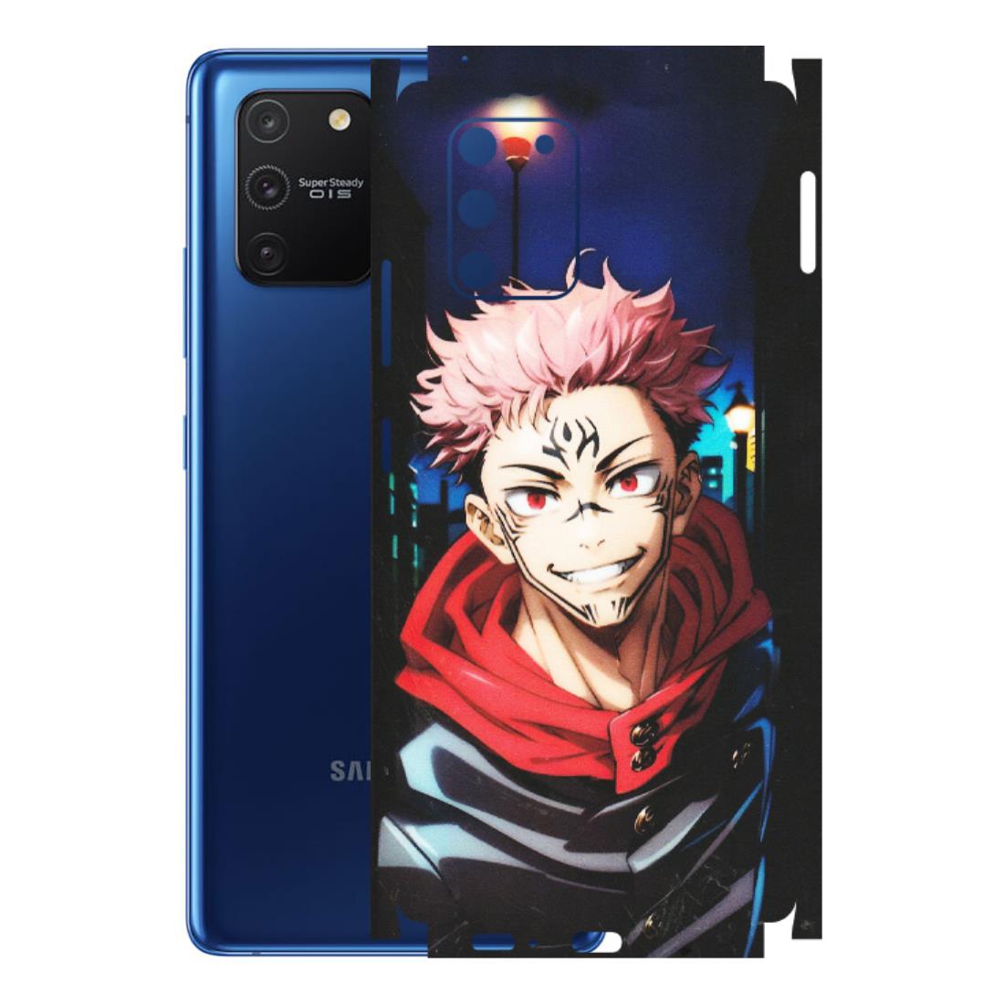 Samsung A/S Series Phone Skins (All Models) - Yuji Itadori Funny Face Anime - Matte Finish (M-152) Samsung Galaxy S10 Lite
