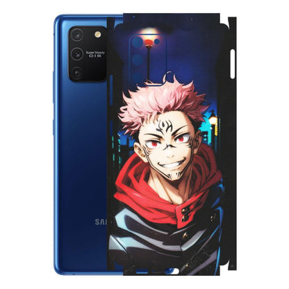 Samsung A/S Series Phone Skins (All Models) - Yuji Itadori Funny Face Anime - Matte Finish (M-152) Samsung Galaxy S10 Lite