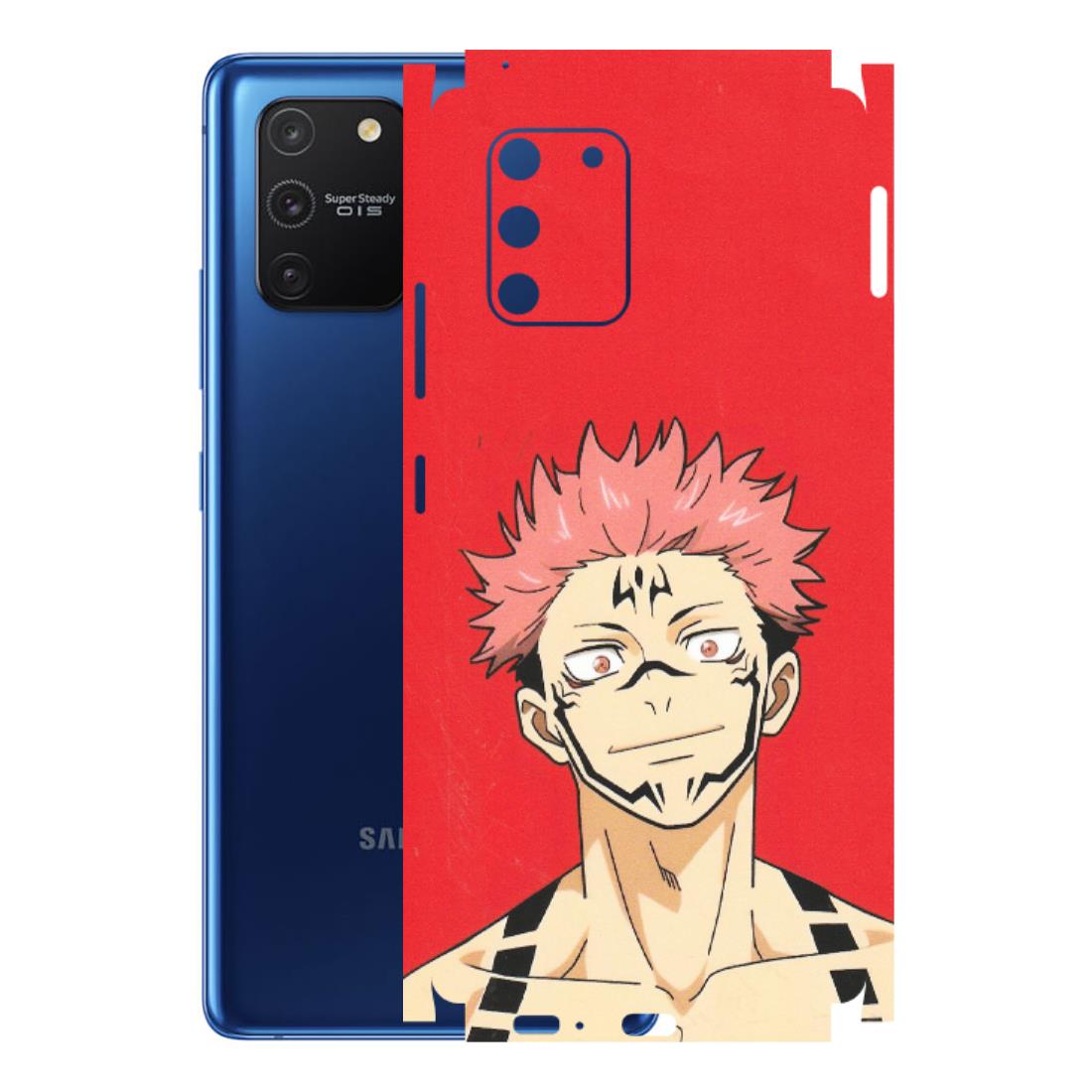 Samsung A/S Series Phone Skins (All Models) - Ryomen Sukuna Fun Anime - Matte Finish (M-153) Samsung Galaxy S10 Lite