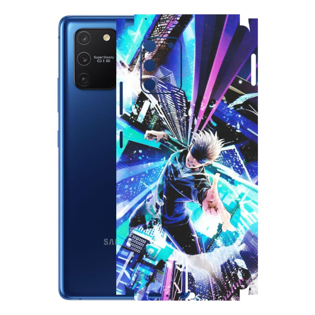 Samsung A/S Series Phone Skins (All Models) - Manga Action Jujustu Kaisen Anime - Matte Finish (M-155) Samsung Galaxy S10 Lite