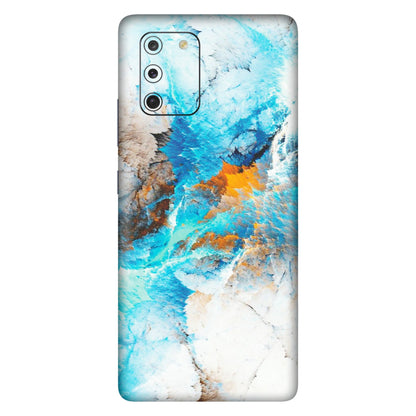 Samsung A/S Series Phone Skins (All Models) - Blue Waves Abstract - Matte Finish (M-19) Samsung Galaxy S10 Lite