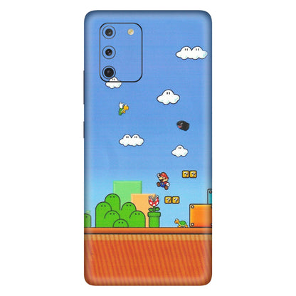 Samsung A/S Series Phone Skins (All Models) - Mario Game Scene - Matte Finish (M-24) Samsung Galaxy S10 Lite
