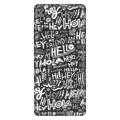 Samsung A/S Series Phone Skins (All Models) - Hi Hello Doodles - Matte Finish (M-25) Samsung Galaxy S10 Lite