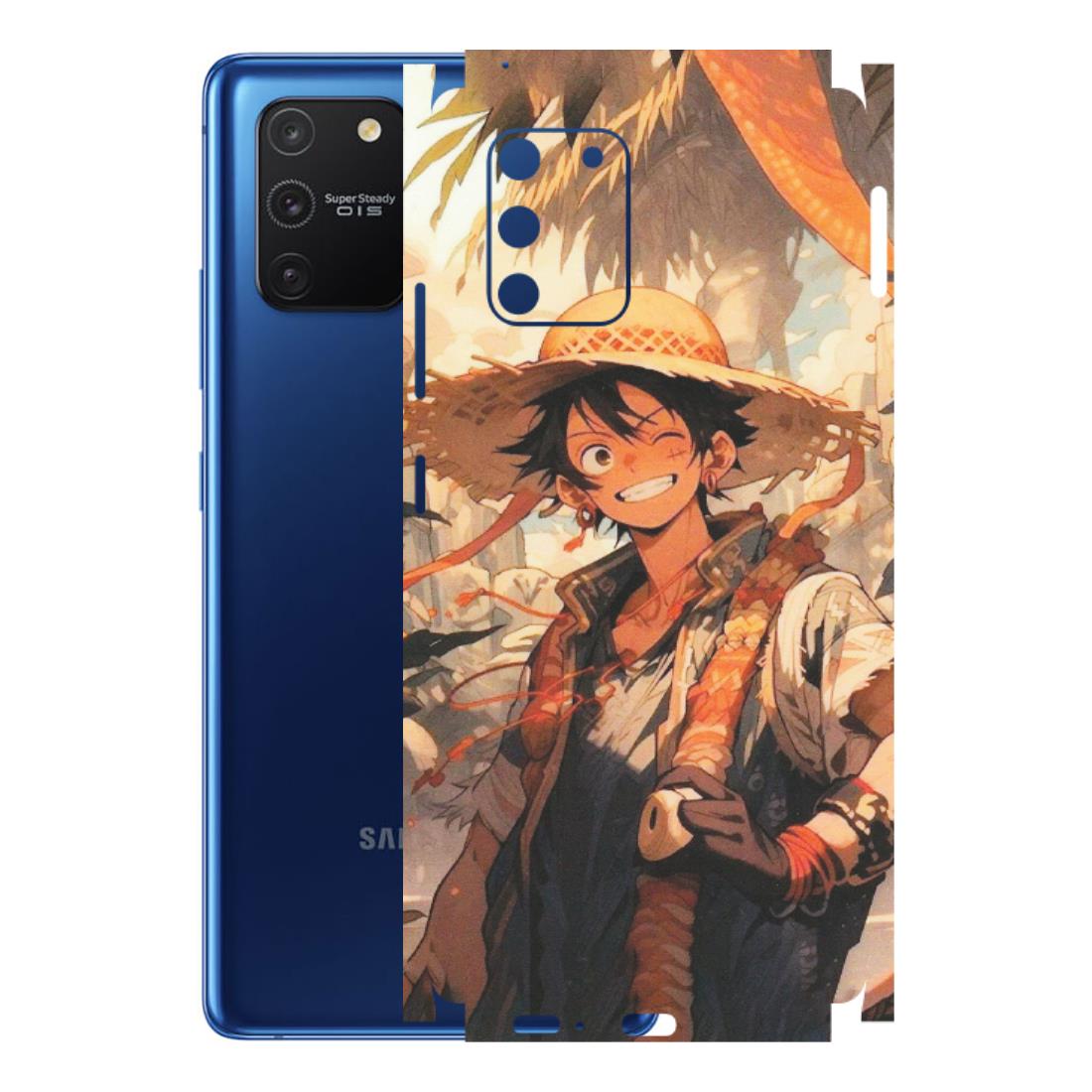 Samsung A/S Series Phone Skins (All Models) - Anime Character Smile - Matte Finish (M-33) Samsung Galaxy S10 Lite