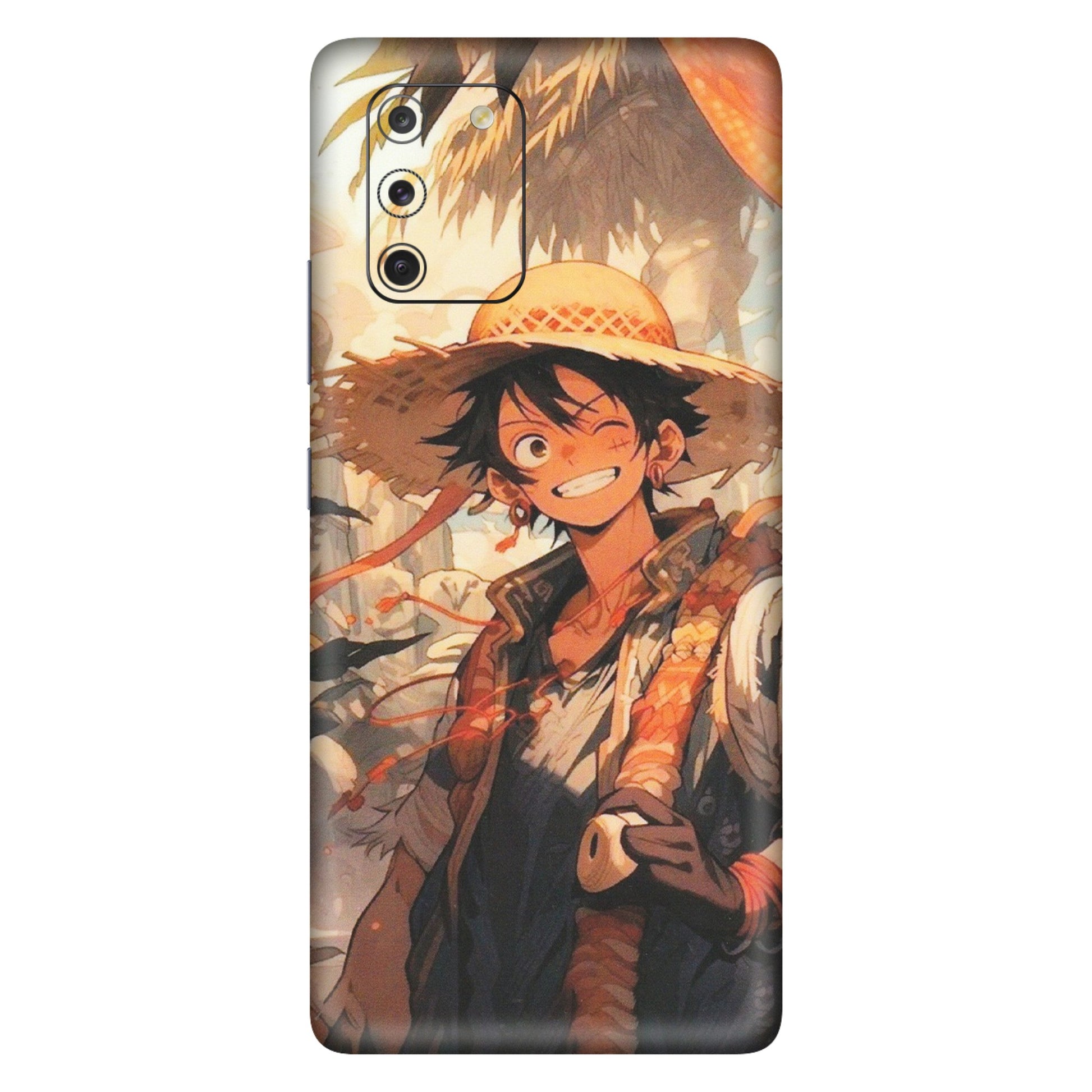 Samsung A/S Series Phone Skins (All Models) - Anime Character Smile - Matte Finish (M-33) Samsung Galaxy S10 Lite