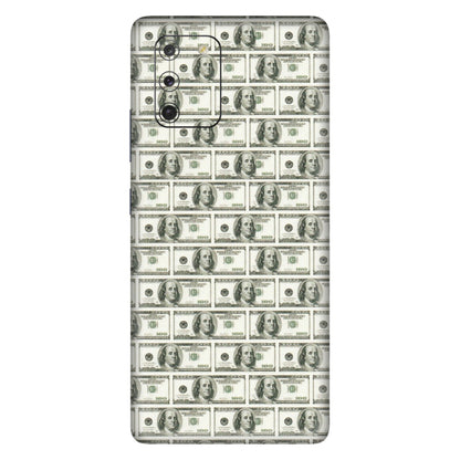 Samsung A/S Series Phone Skins (All Models) - I Love Dollars - Matte Finish (M-40) Samsung Galaxy S10 Lite