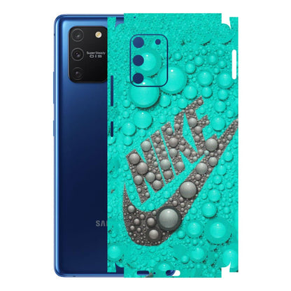 Samsung A/S Series Phone Skins (All Models) - Shoe Brand Bubbles - Matte Finish (M-42) Samsung Galaxy S10 Lite