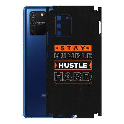 Samsung A/S Series Phone Skins (All Models) - Stay Humble Stay Hard - Matte Finish (M-48) Samsung Galaxy S10 Lite