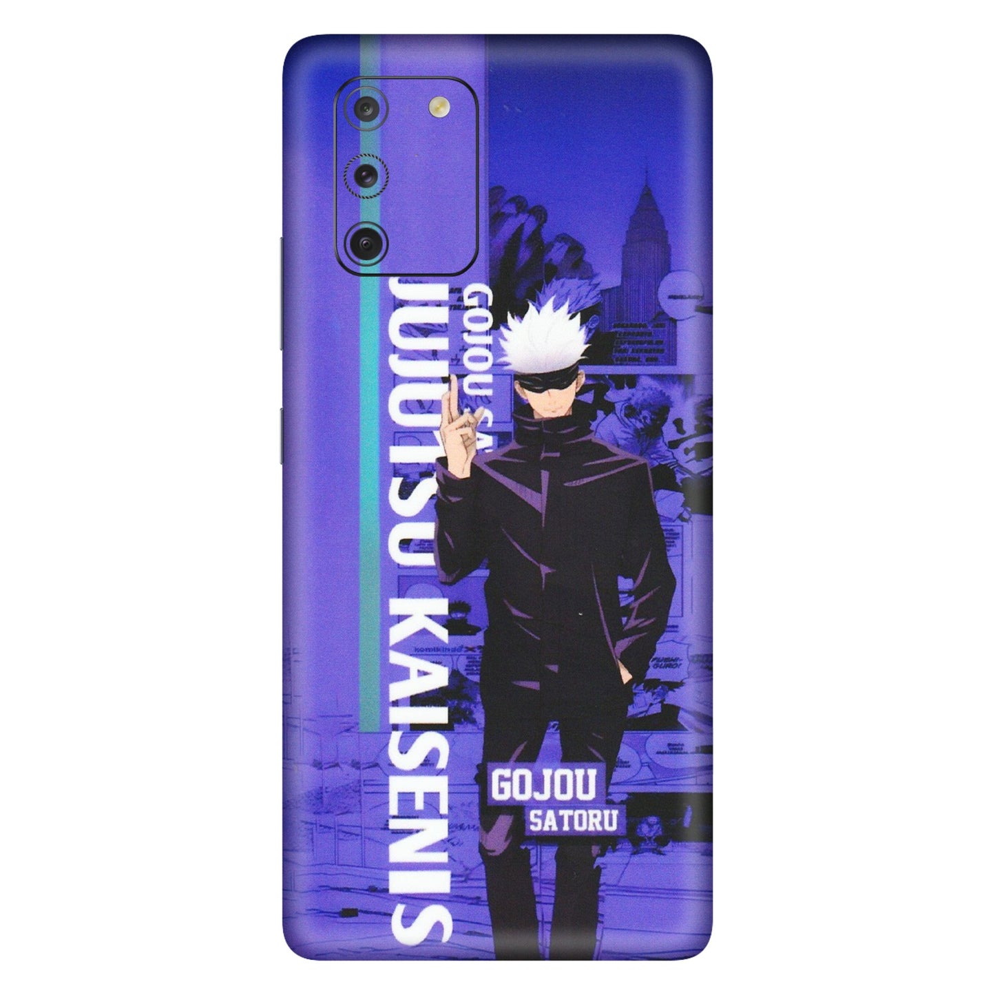 Samsung A/S Series Phone Skins (All Models) - Jujutsu Kaisen Gojo - Matte Finish (M-05) Samsung Galaxy S10 Lite