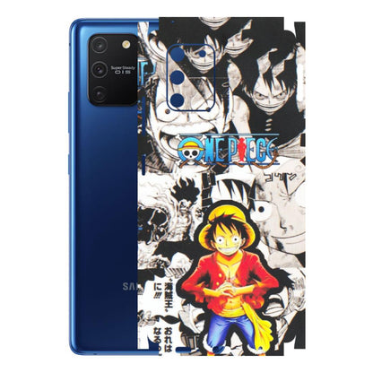 Samsung A/S Series Phone Skins (All Models) - One Piece B&W - Matte Finish (M-63) Samsung Galaxy S10 Lite
