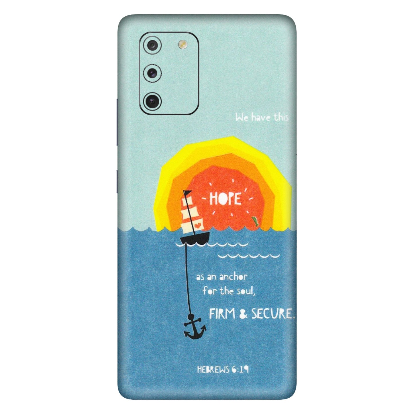 Samsung A/S Series Phone Skins (All Models) - A Beautiful Sunset of Hope - Matte Finish (M-75) Samsung Galaxy S10 Lite