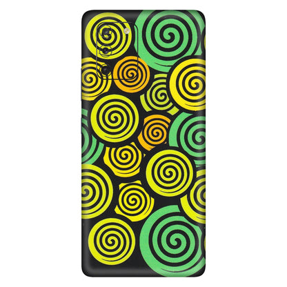 Samsung A/S Series Phone Skins (All Models) - Crazy Spiral - Matte Finish (M-91) Samsung Galaxy S10 Lite