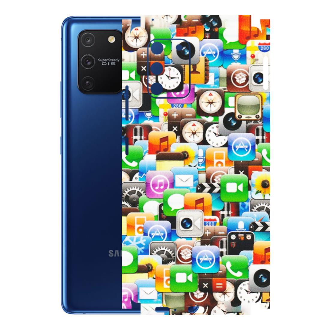Samsung A/S Series Phone Skins (All Models) - All Apple Icons - Matte Finish (M-93) Samsung Galaxy S10 Lite