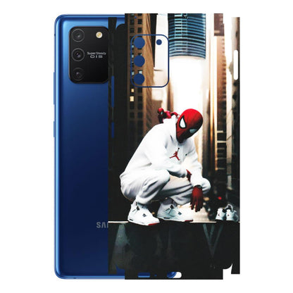 Samsung A/S Series Phone Skins (All Models) - Sportsman Spider Man - Matte Finish (M-94) Samsung Galaxy S10 Lite