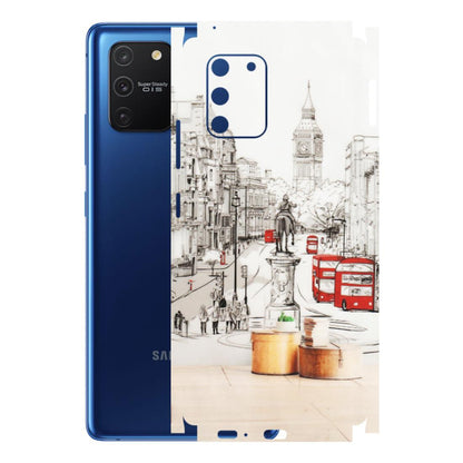 Samsung A/S Series Phone Skins (All Models) - London Street - Transparent Finish (T-02) Samsung Galaxy S10 Lite