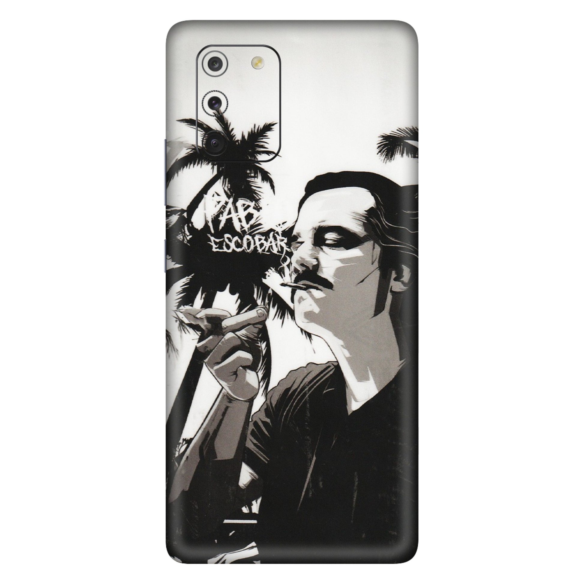 Samsung A/S Series Phone Skins (All Models) - Pab Escobar - Transparent Finish (T-05) Samsung Galaxy S10 Lite
