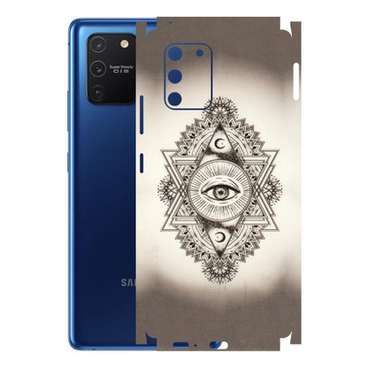 Samsung A/S Series Phone Skins (All Models) - Illuminati Great Eye - Transparent Finish (T-14) Samsung Galaxy S10 Lite