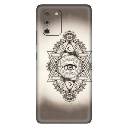 Samsung A/S Series Phone Skins (All Models) - Illuminati Great Eye - Transparent Finish (T-14) Samsung Galaxy S10 Lite