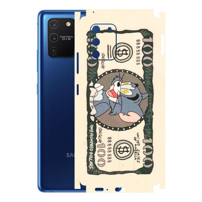 Samsung A/S Series Phone Skins (All Models) - One Hundred Dollar Tom - Transparent Finish (T-16) Samsung Galaxy S10 Lite